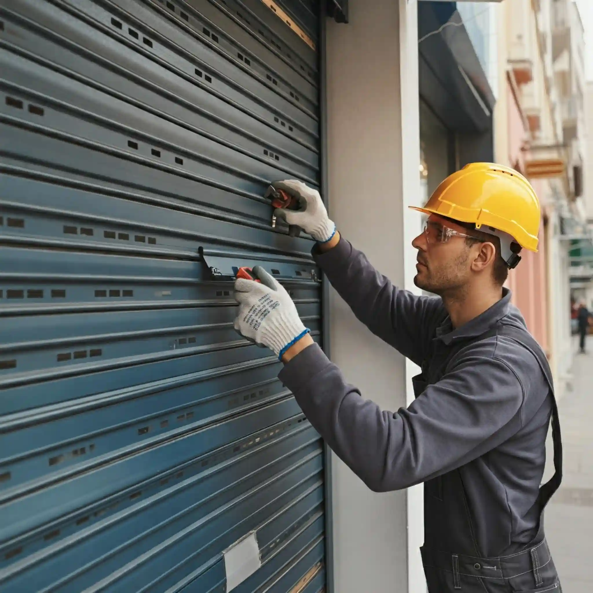 A robust and secure roller shutter, expertly repaired in Mansfield